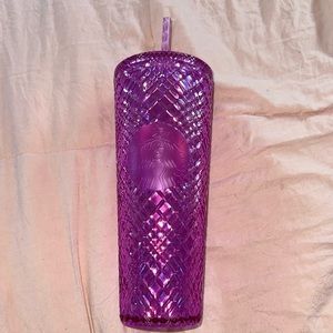 Purple Starbucks cold cup